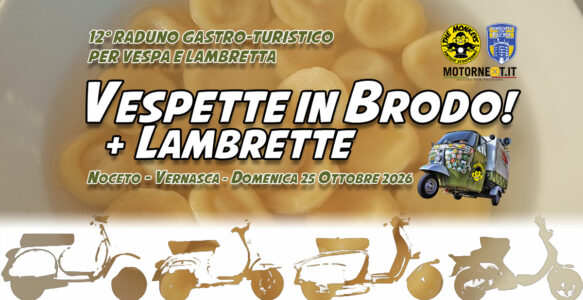 Iscrizione a Vespette e Lambrette in Brodo 2026!